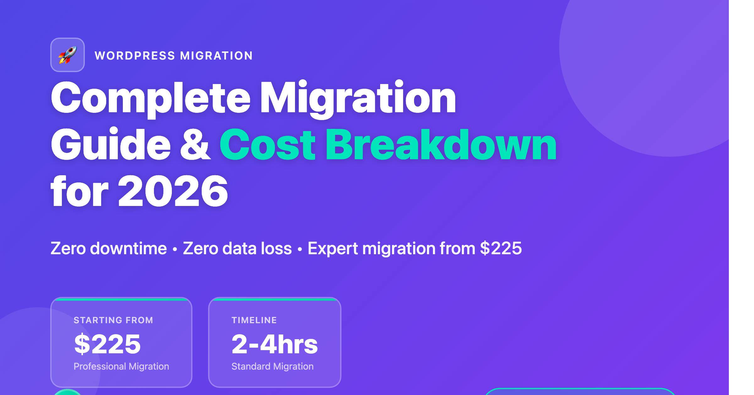 WordPress Website Migration